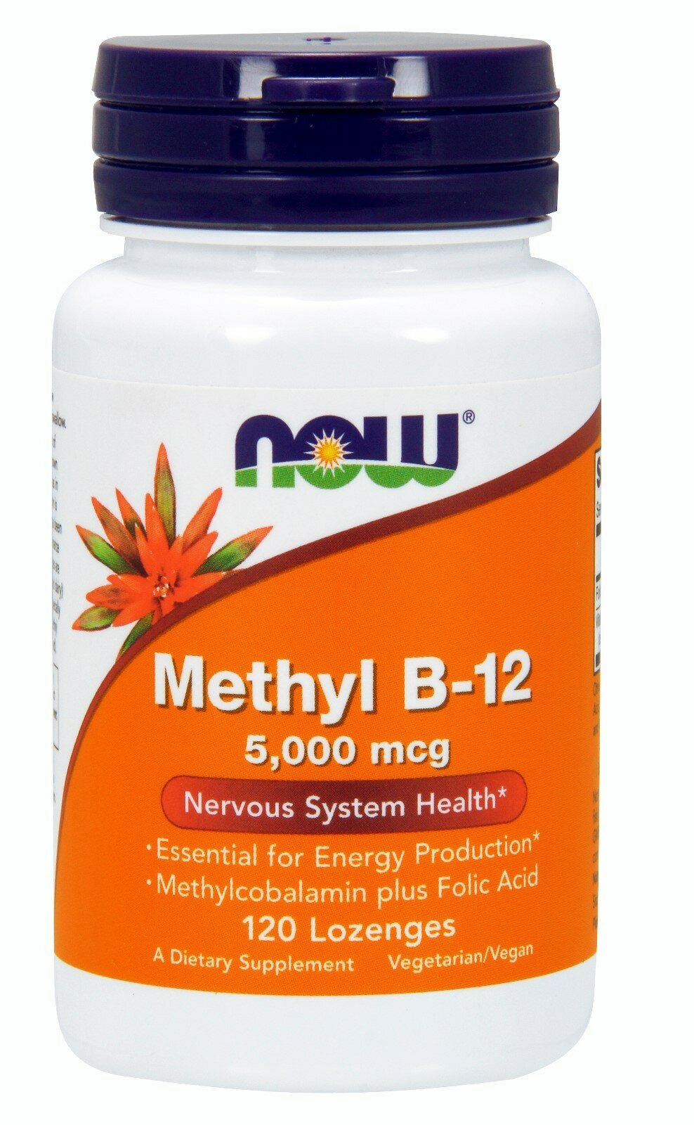 Пищевая добавка Now Foods "Methyl B-12", витамин В12, для кровеносной системы, 60 шт