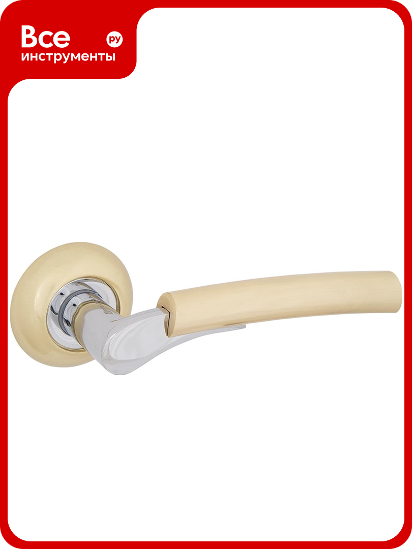 Дверная ручка Palladium Alice SG/CP 114456