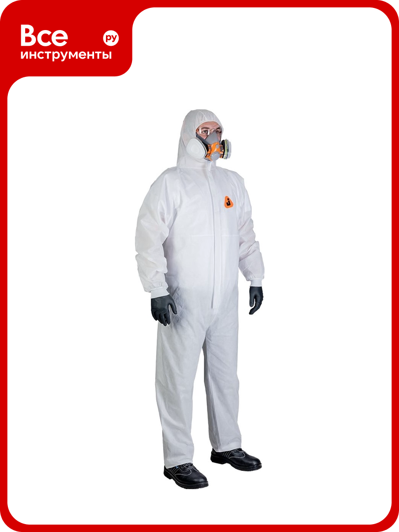 Защитный комбинезон из дышащего материала SMS Jeta Safety размер XXL/54-56 JPC35-XXL
