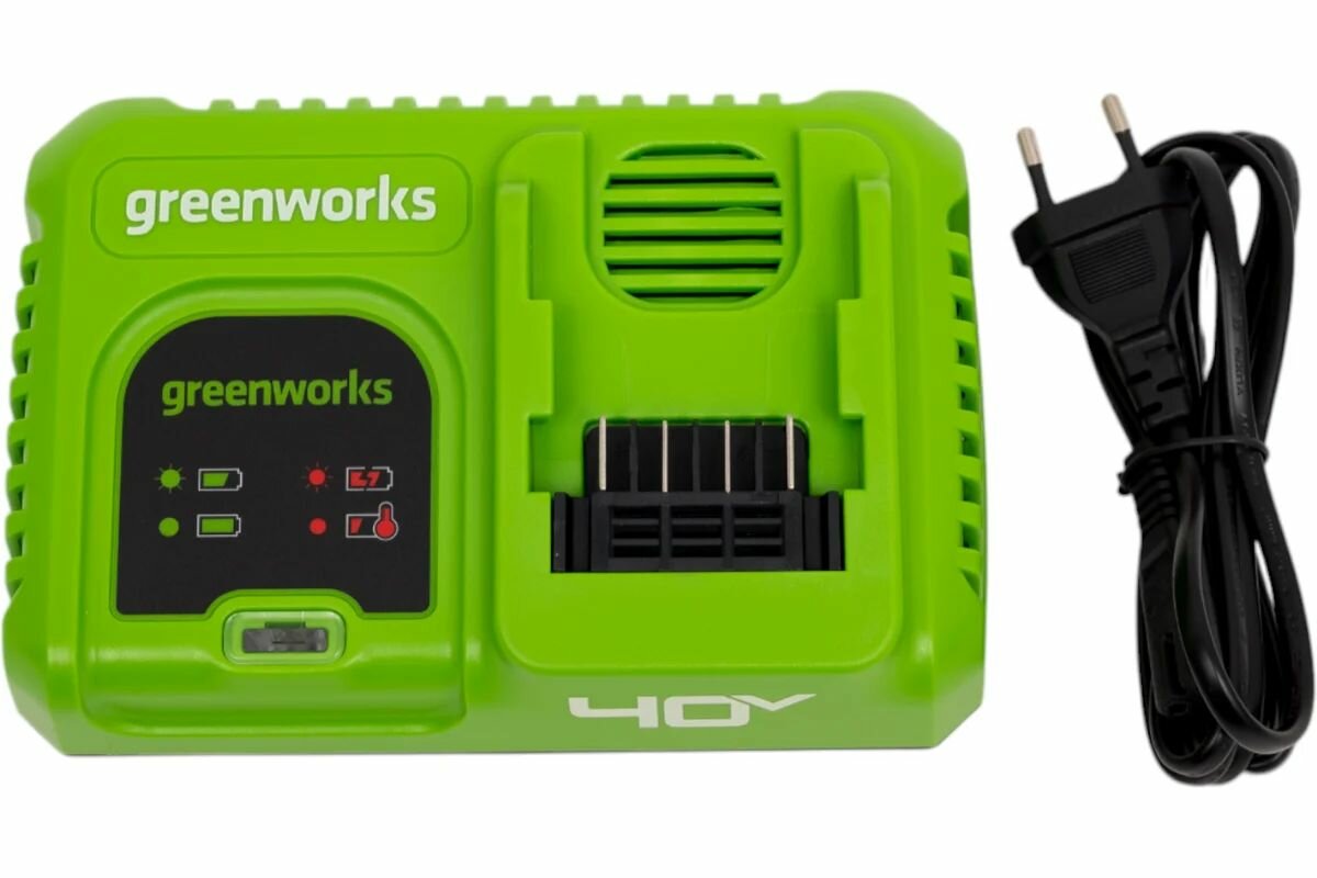 Быстрое зарядное устройство Greenworks 2945107 40V 5А