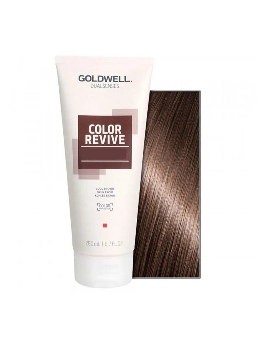 Goldwell Dualsenses Color Revive Cool Brown Shampoo - Тонирующий шампунь холодный коричневый 250 мл