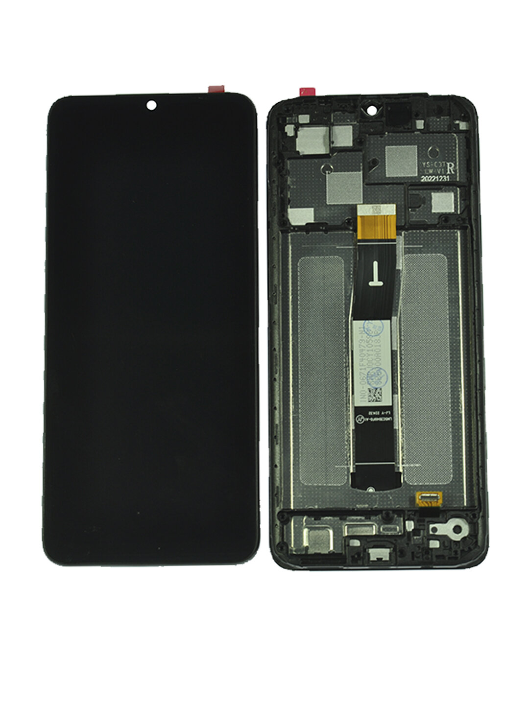 Дисплей (LCD) для Xiaomi Redmi 12C/Poco C55 (22126RN91Y/22120RN86C/22127PC95G)+Touchscreen black в раме