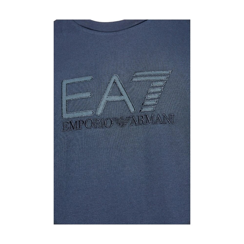 Футболка EA7 EMPORIO ARMANI, размер XL, синий — фото 1