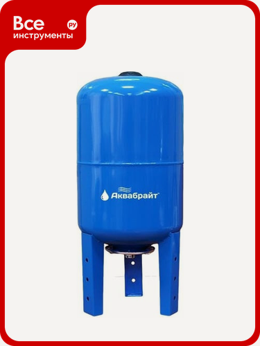 Изображение товара Гидроаккумулятор аквабрайт ГМ-80 В 80 л, вертикальный, подключение 1 85905, систем холодного