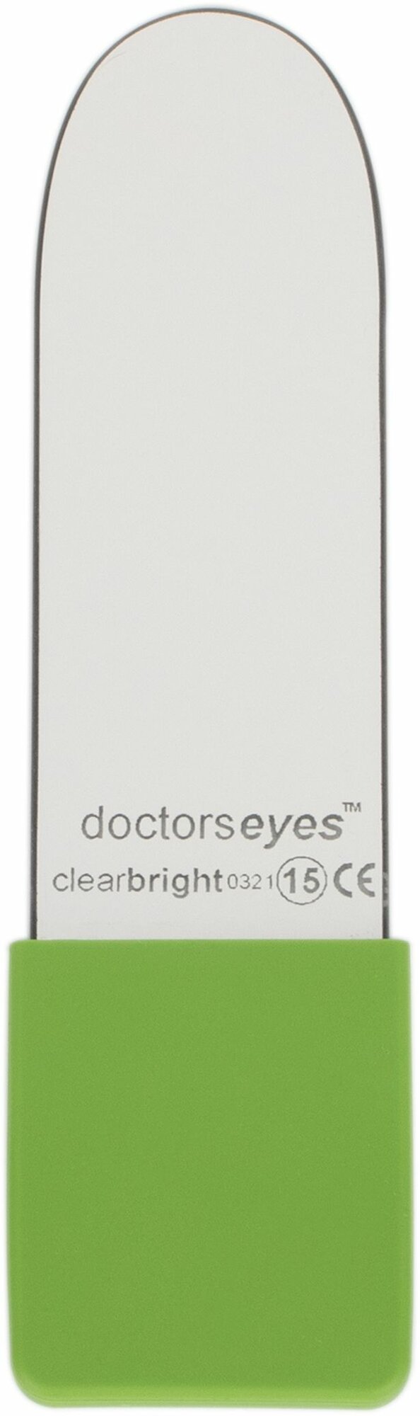 Яркое зеркало для щечной зоны №15 для дентальной фотографии, покрытие Clearbright, Doctorseyes (Германия)
