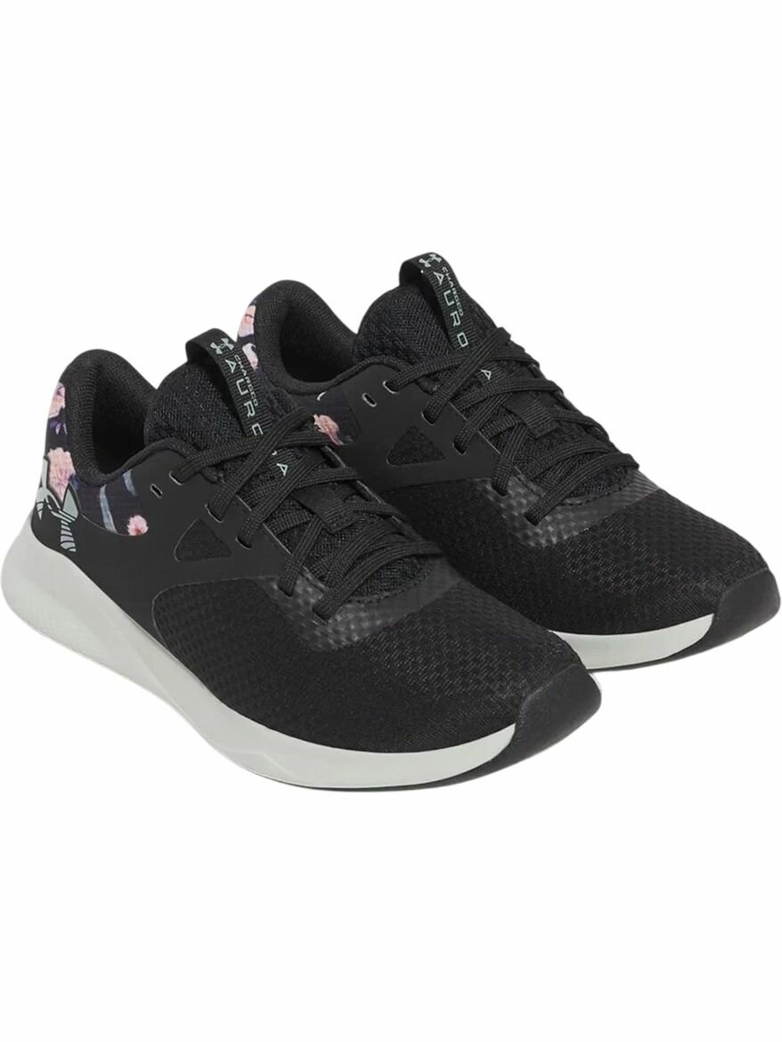 Кроссовки Under Armour UA W Charged Aurora 2 +, полнота F, размер 8 US US, черный — фото 1