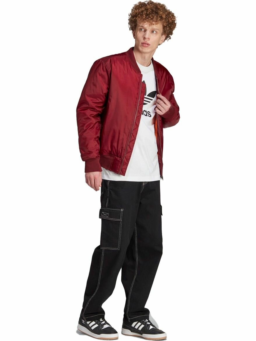 Футболка adidas Adicolor Classics Trefoil Tee, 1 шт., размер XL, черный — фото 1