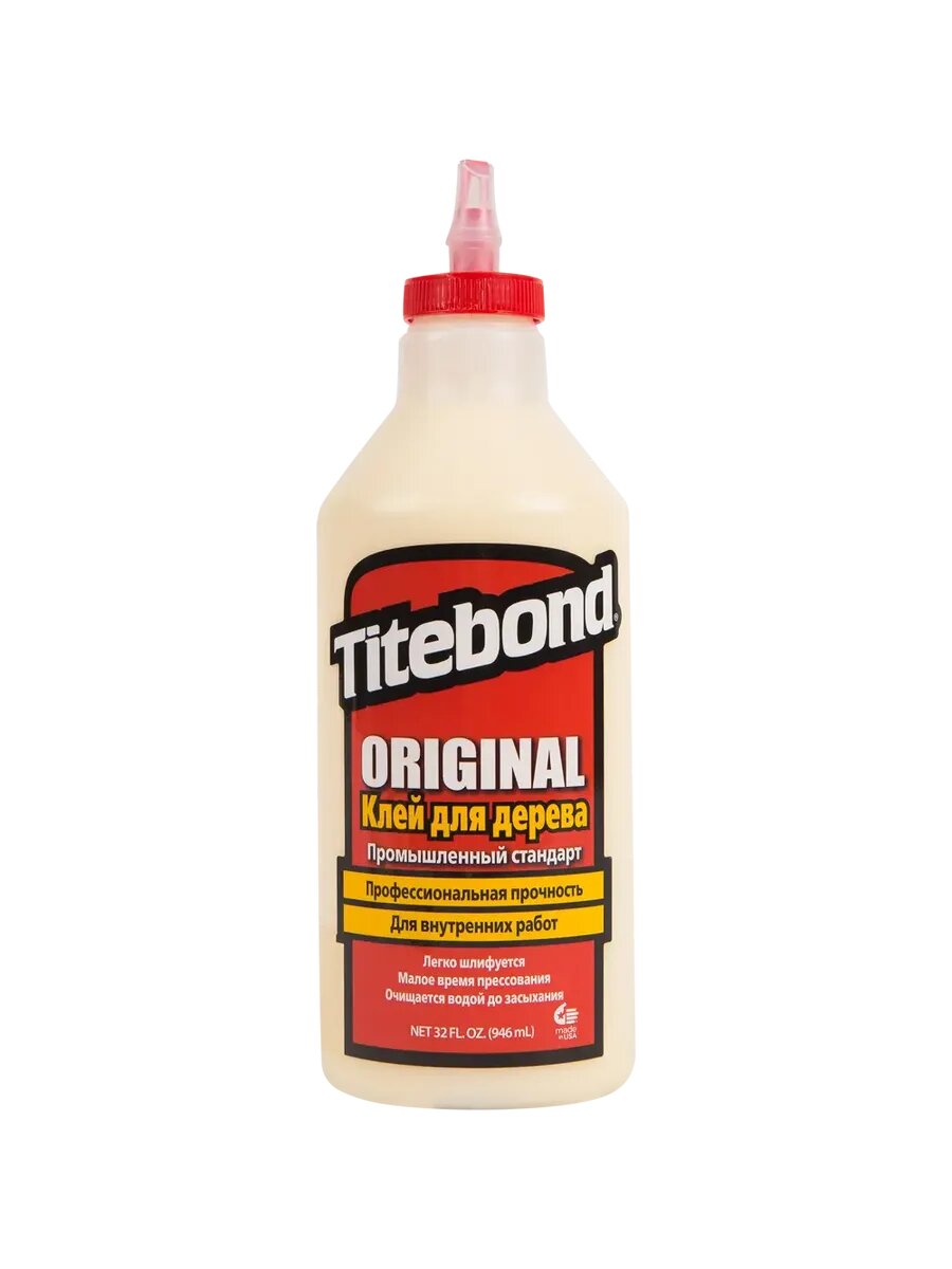 Клей столярный Titebond «Original» цвет кремовый 946 мл