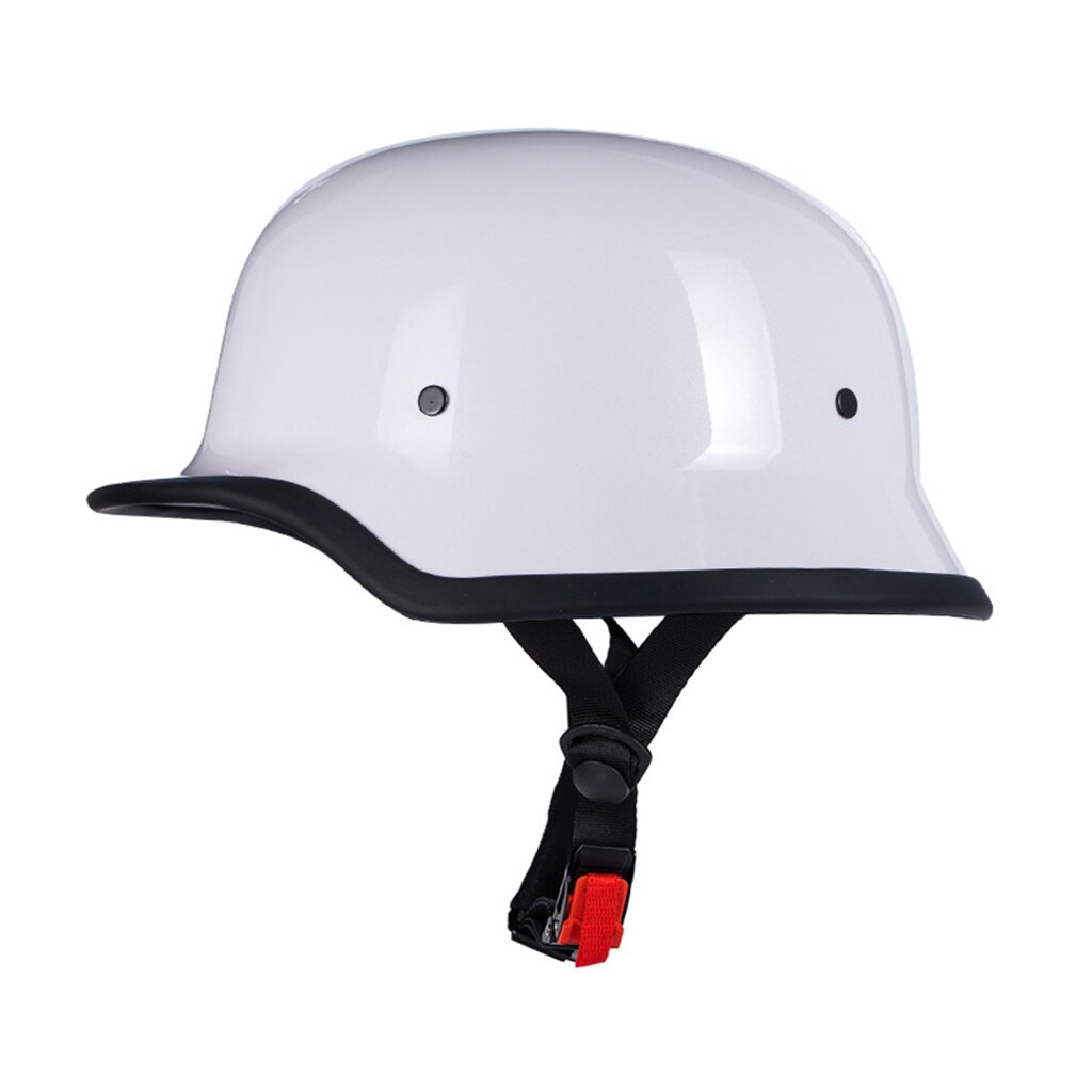 Мотоциклетный шлем retro H thunder helmet-XXL-Жемчужно-белый