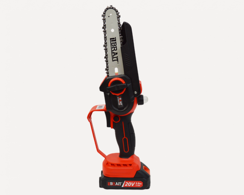 Изображение товара Цепная пила BRAIT BCHS20-2NM, аккумуляторная, 20В, 2 Ач, красная