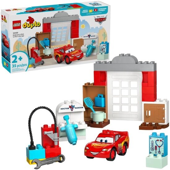 Конструктор Lego ® DUPLO® 10456 Визит Маккуина в гараж Дока