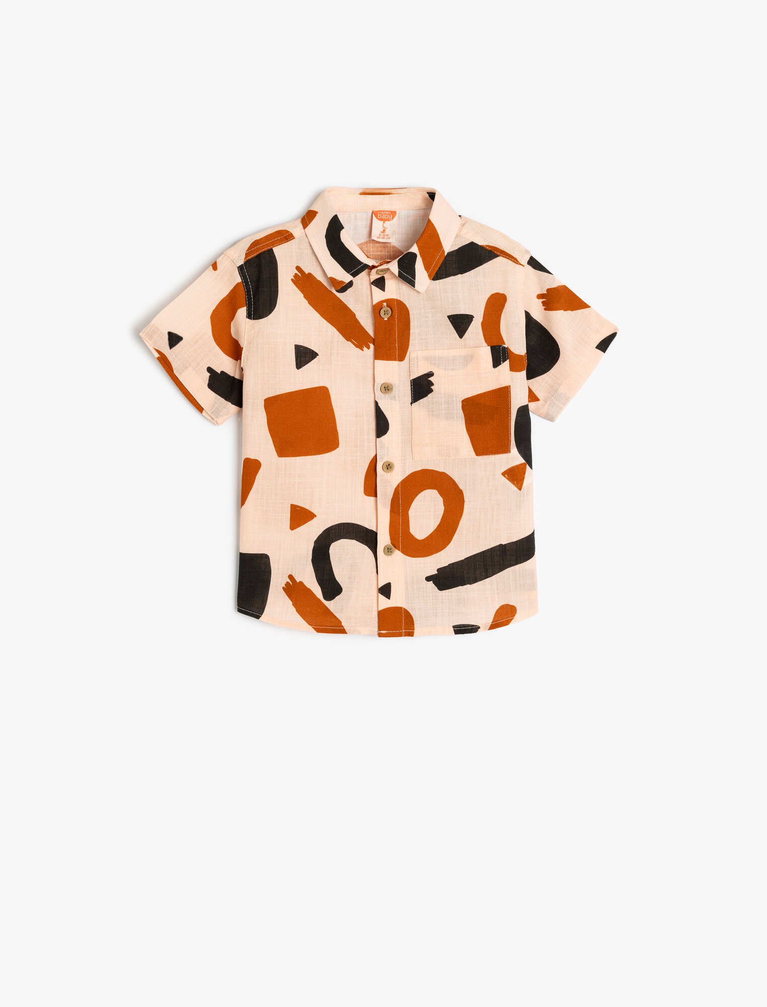 Школьная рубашка KOTON CASUAL размер 4-5 лет розовый