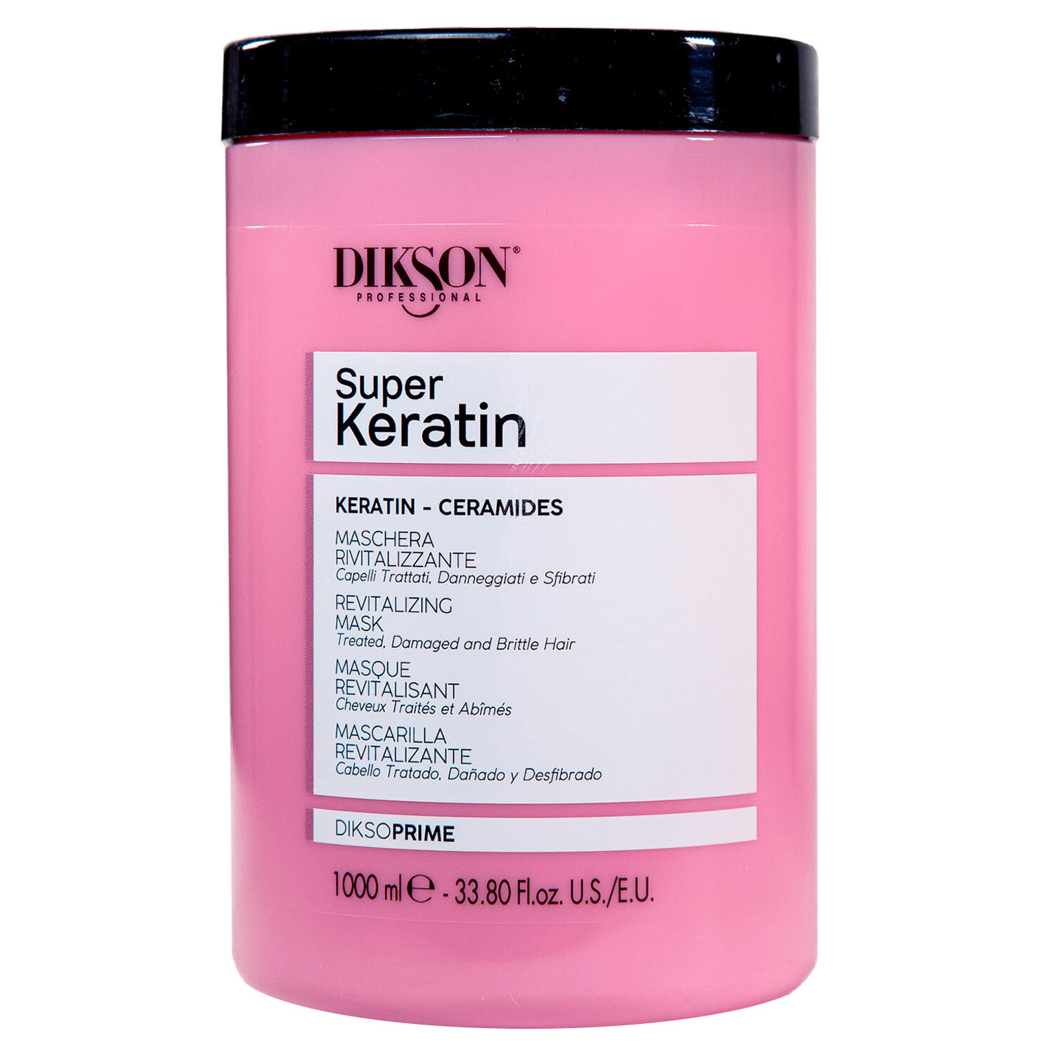Маска DIKSON Восстанавливающая с кератином для волос Revitalizing Mask, 1000 мл