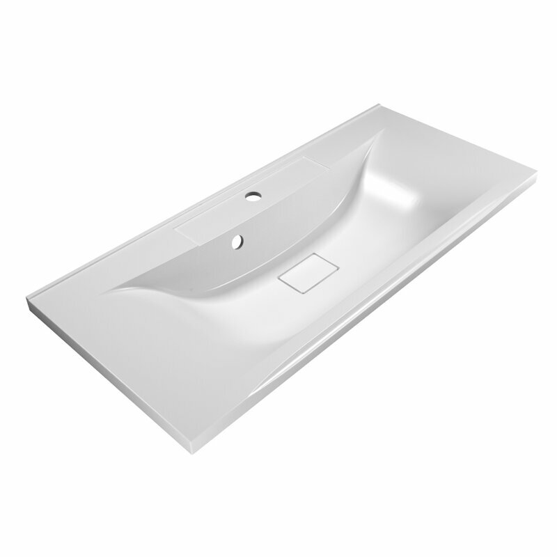 Раковина Florentina Прима 100 см 10.010.01000.001 белая