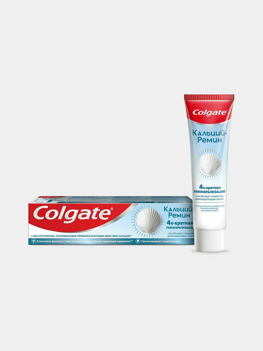 Зубная паста Colgate, Calcium-Remin, отбеливающая, с кальцием, 100мл