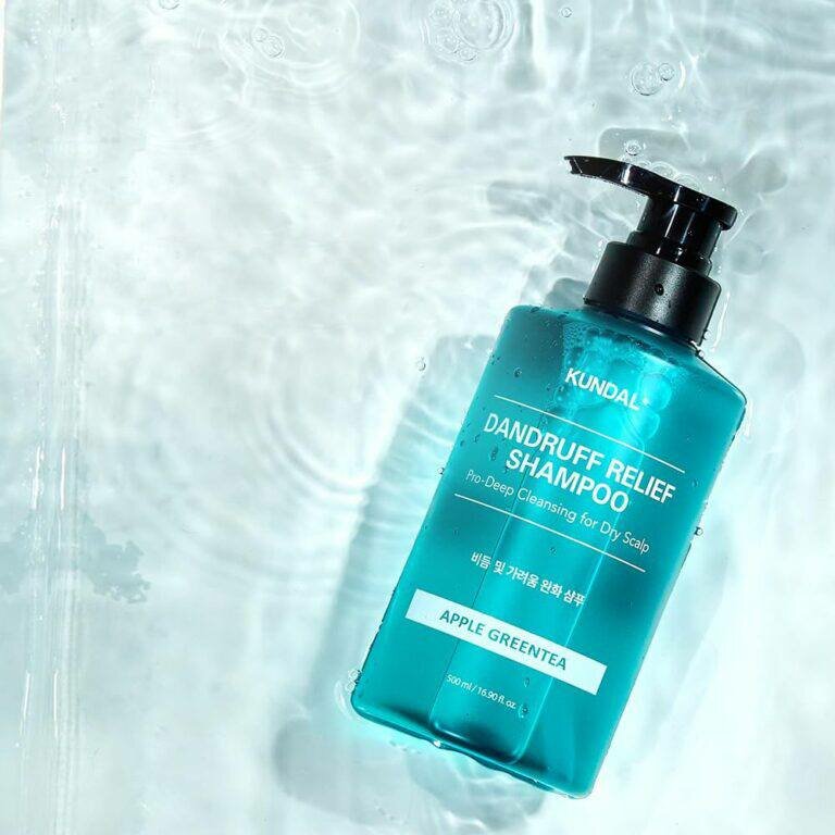 Шампунь KUNDAL "Dandruff Relief Shampoo" — Apple Green Tea, 500 мл, Скажи «прощай» перхоти и зуду кожи головы