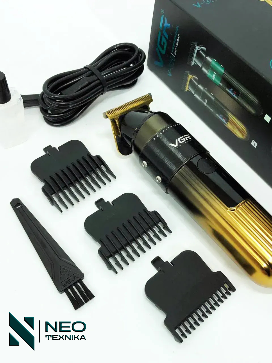 Машинка для стрижки VGR V-929, профессиональная, для волос и бороды