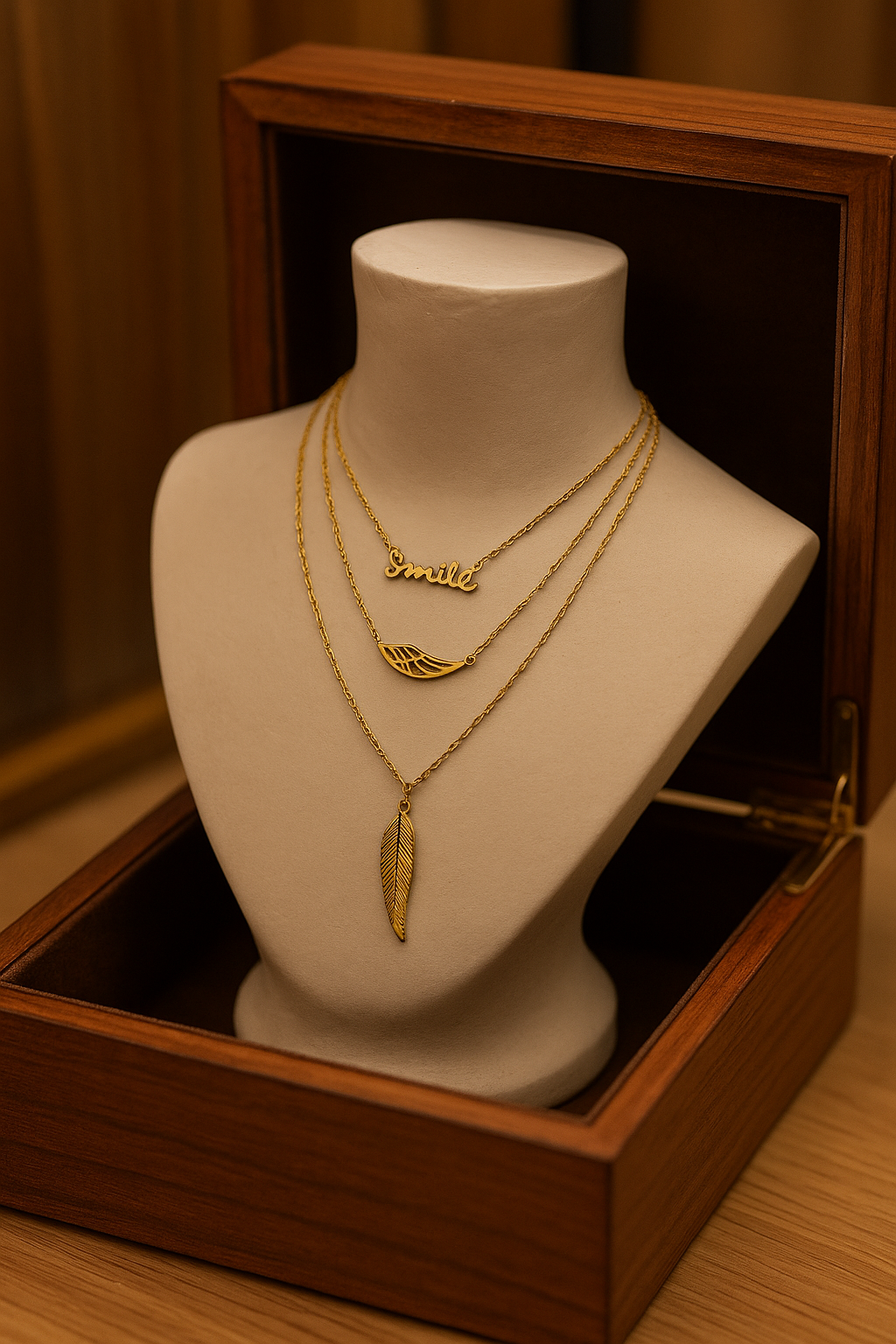 Комплект подвесок XUPING JEWELRY, golden — фото 1