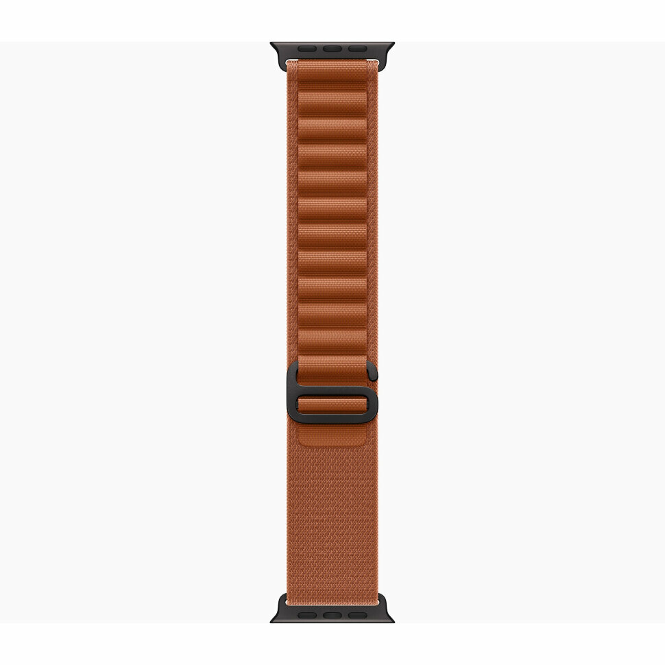 Ремешок Apple Watch Ulta 49mm Terra Cotta Alpine Loop - Black Titanium Finish - L - оригинал