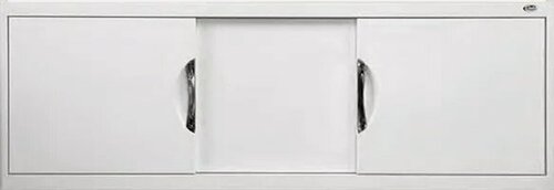 Изображение товара Экран Onika Лагуна 515003 белый, прямоугольный, с комплектом ножек, универсальный