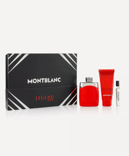 Изображение товара Парфюмерный набор мужской MONTBLANC Legend Red, Парфюмерная вода 100 мл, мини-спрей Edp 7,5 мл, гель для душа 100 мл