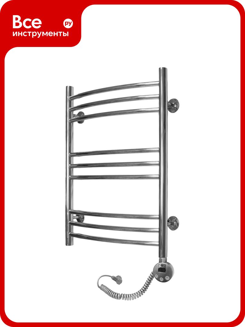 Электрический полотенцесушитель Domoterm Калипсо П9 500х700 мм тэн справа ER