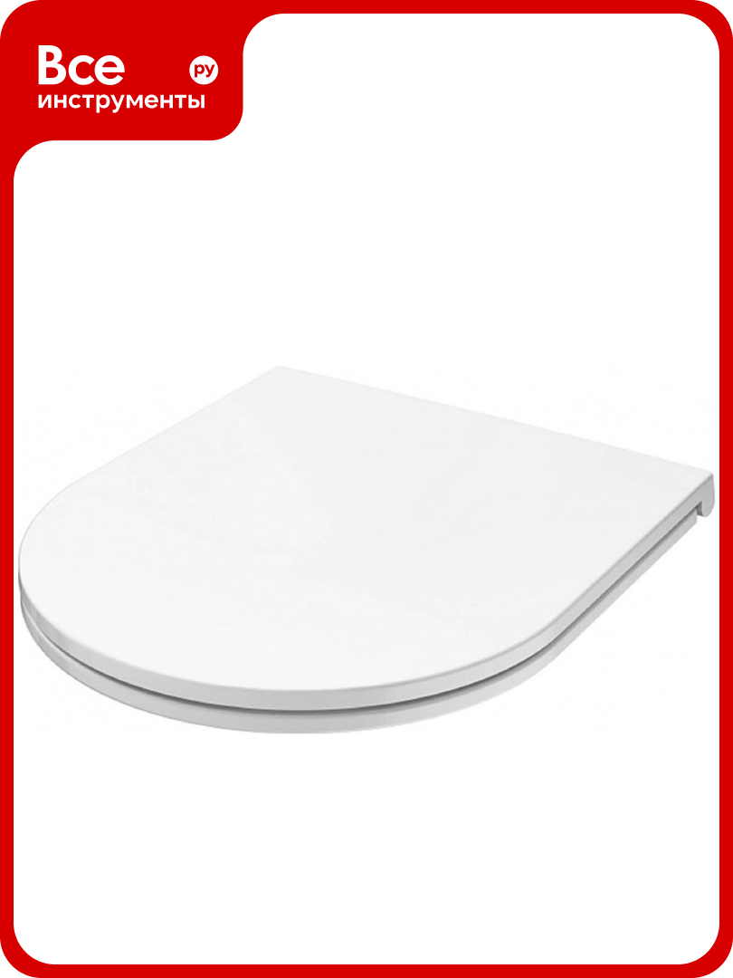 Сиденье для унитаза Alcora Impresion/Encanto дюропласт микролифт быстросъем HL6101/6101/U13/HXU13/HY2411/RF5019