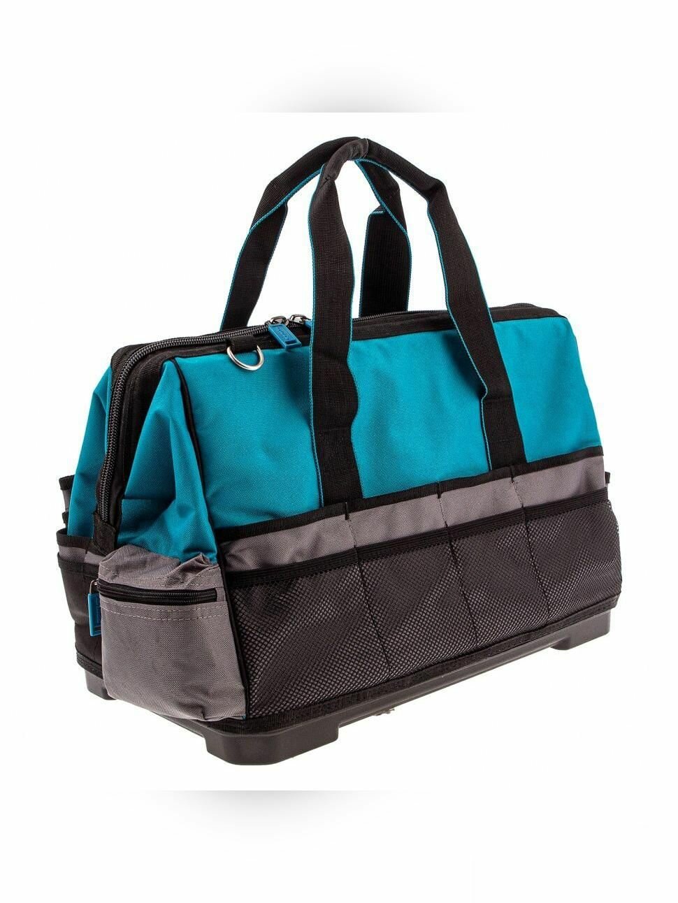 Сумка для инструмента HanD Werker, 42 кармана, дно пластик, наплечный ремень, 475 х 260 х 360 мм Gross 90273