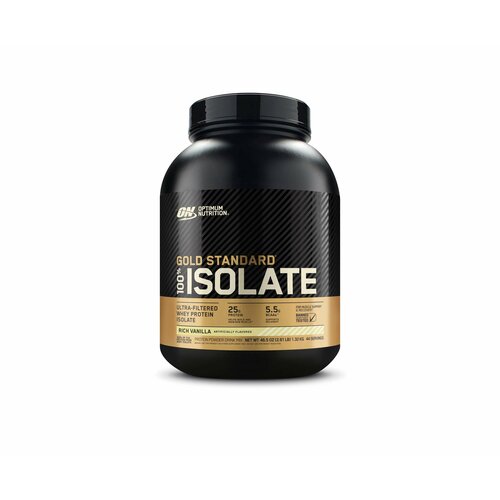 Протеин Optimum Nutrition 100% Isolate Gold Standard, 1320 гр., ваниль