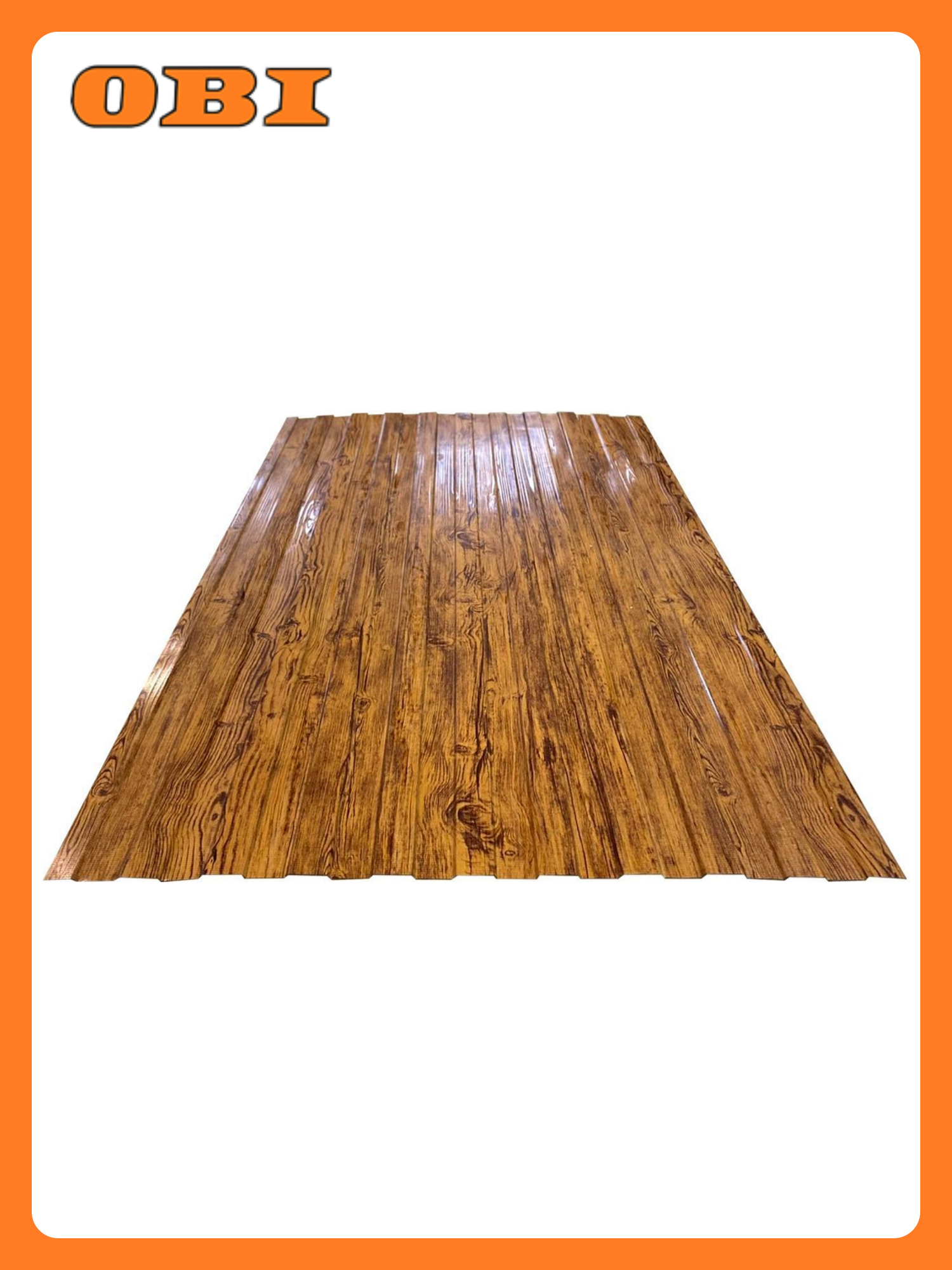 Профнастил Таврос С-8 3D дерево 2000х1200х035 мм