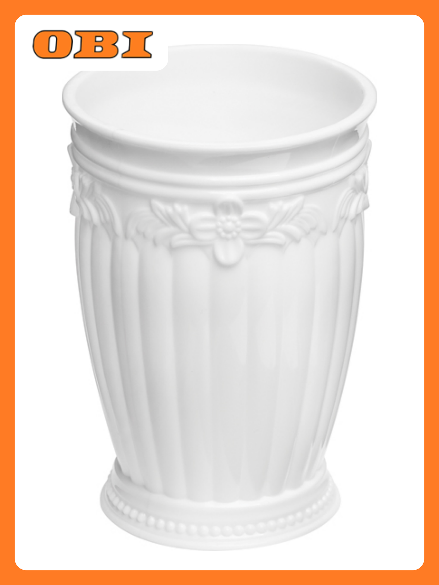 Стакан настольный Elegance белый