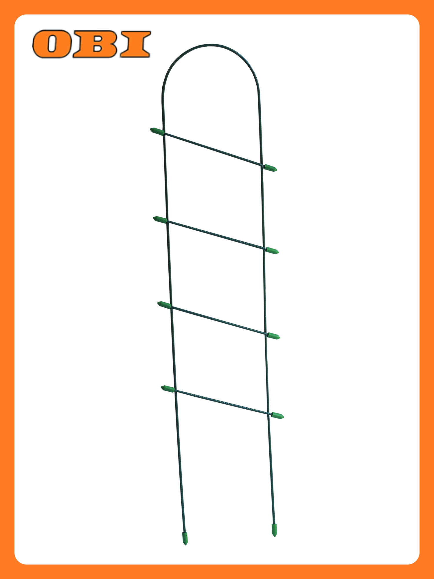 Шпалера Клевер С  Мини Лесенка   для вьющихся растений  неразборная  70 см  зеленая