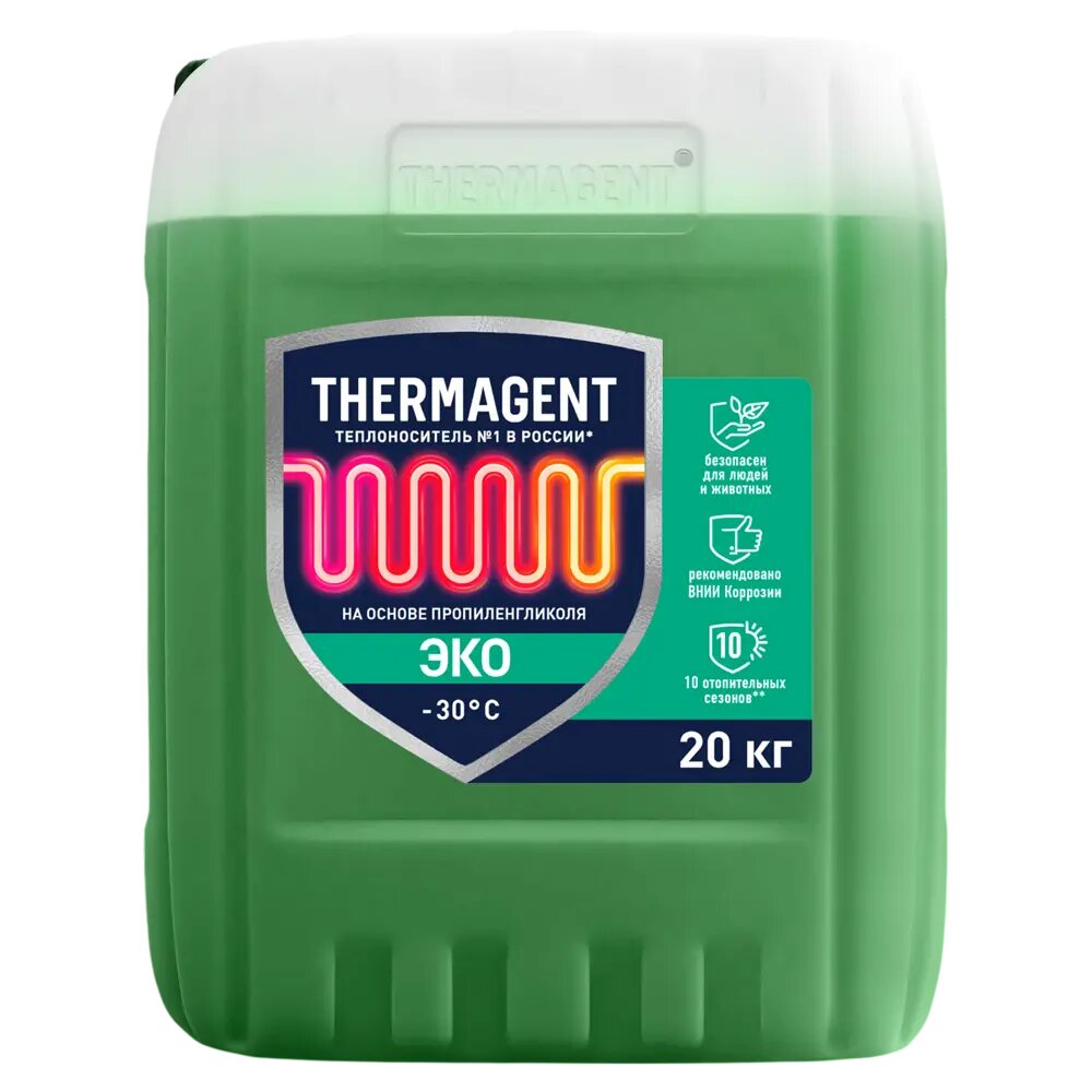 Теплоноситель Thermagent Эко 914699  30 C 20 кг пропиленгликоль