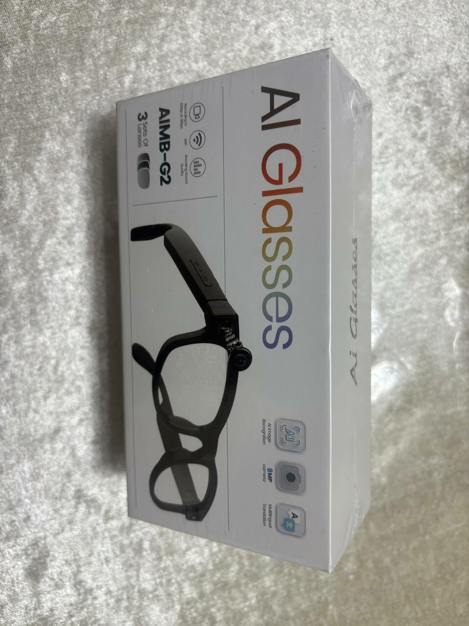 AI SMART GLASSES AIMB-G2 — Умные очки с камерой и наушниками