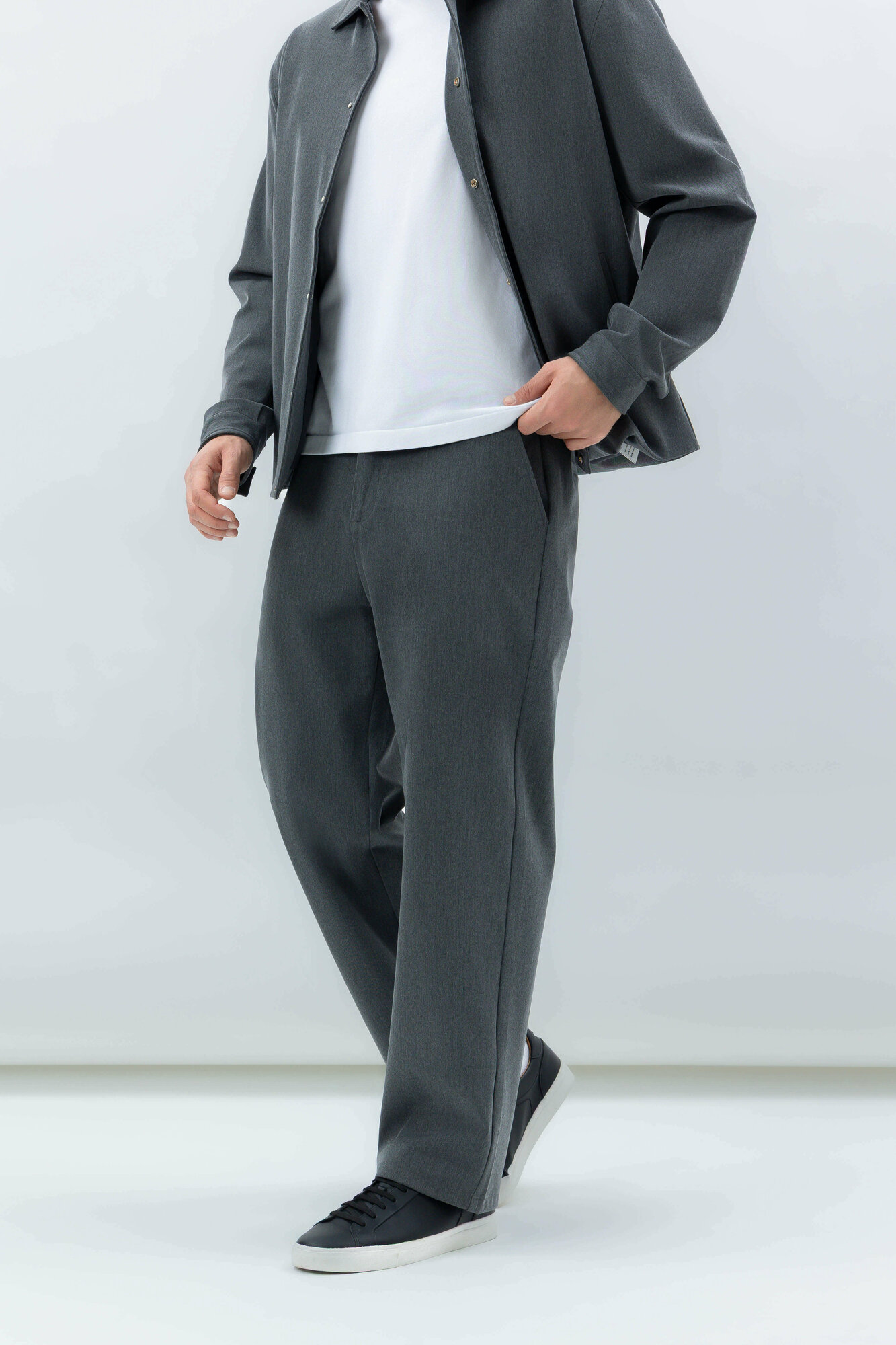 Брюки классические TERRA PRO, размер 32, grey — фото 1