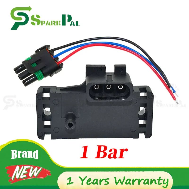 Датчик абсолютного давления во впускном коллекторе MAP 1BAR 12569240 для Chevy GMC Buick Pontiac Isuzu Jeep Cadillac 16137039 16017460 12247561