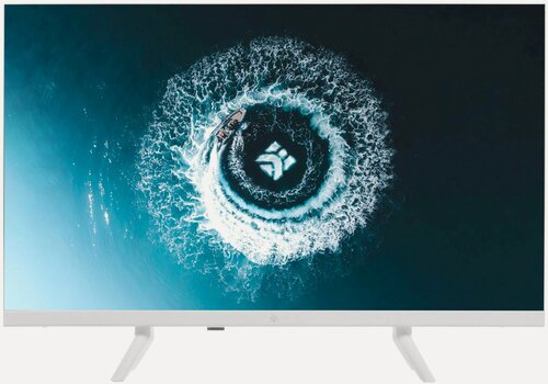 Изображение товара 24" (61 см) Телевизор DEXP 24HEY1 белый, 60 Гц, YaOS, Direct LED