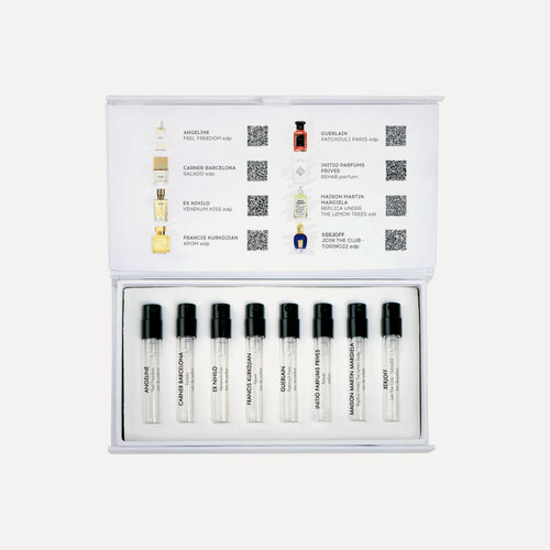 Изображение товара Набор AROMA BOX "Водолей", 8 ароматов, унисекс, рефиллы, 1.5 мл