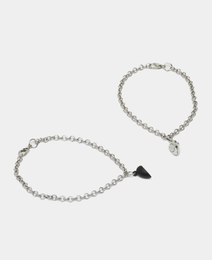 Браслет, серебристый — фото 1