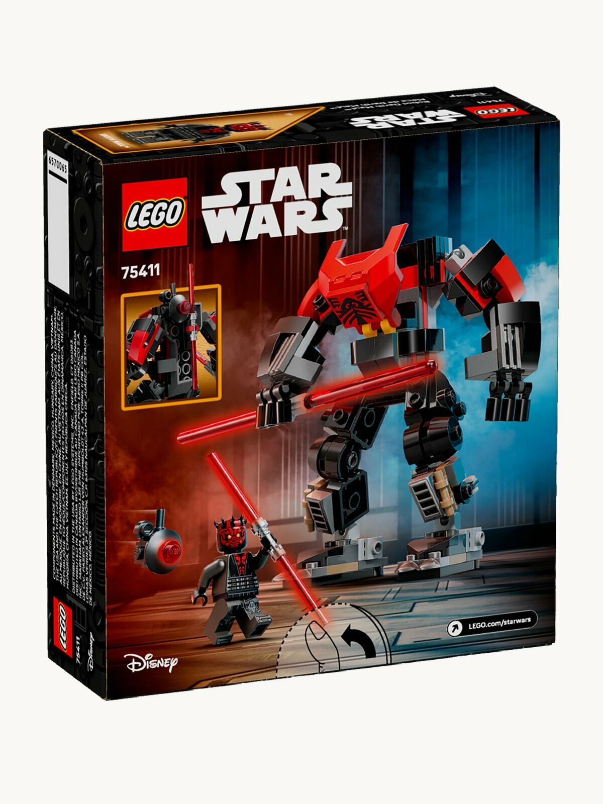Конструктор LEGO Star Wars™ 75411 «Робот Дарт Мола», 143 дет.