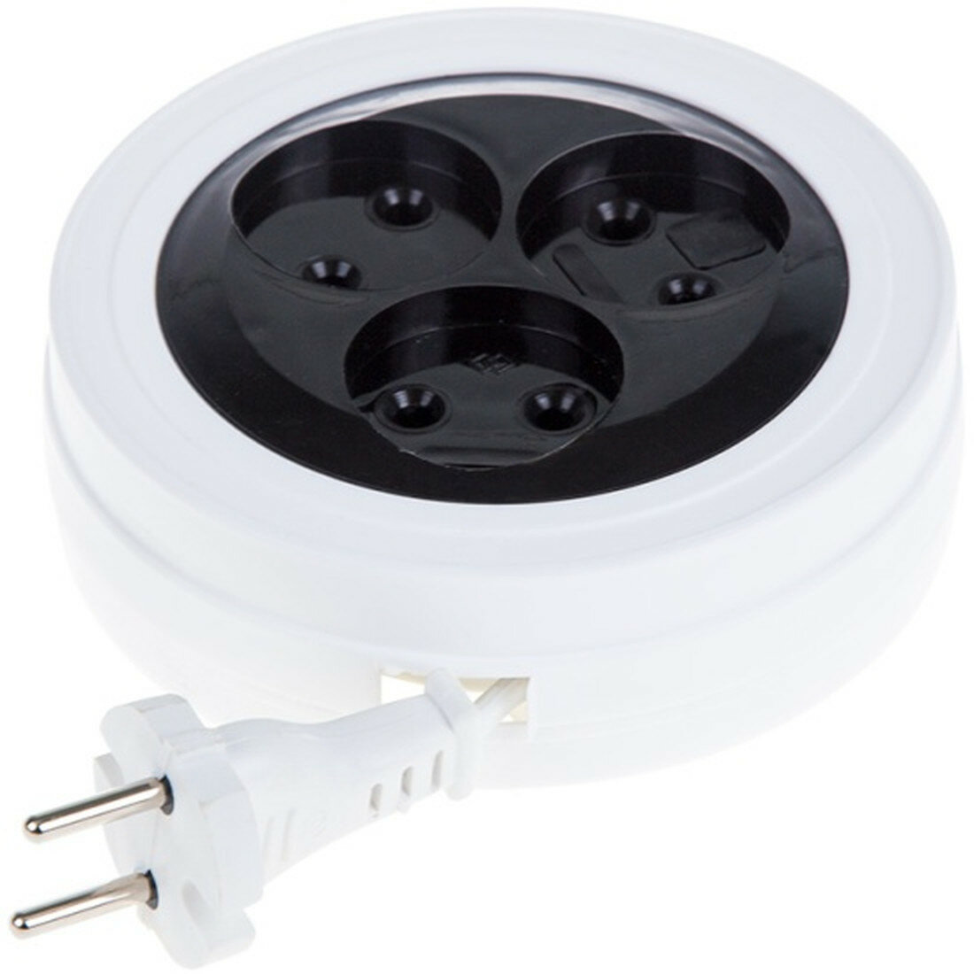 Удлинитель рулетка Proconnect STANDARD 5 м  3 гнезда  1300 Вт  б з  Сделано в России   11 7225