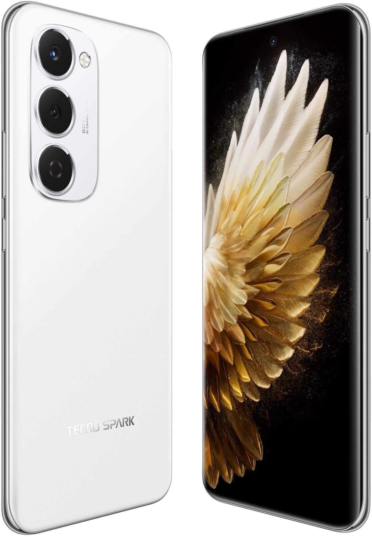 Смартфон TECNO Spark 40 Pro+ 8/256 ГБ Global для РФ, Dual nano SIM, белый — фото 1