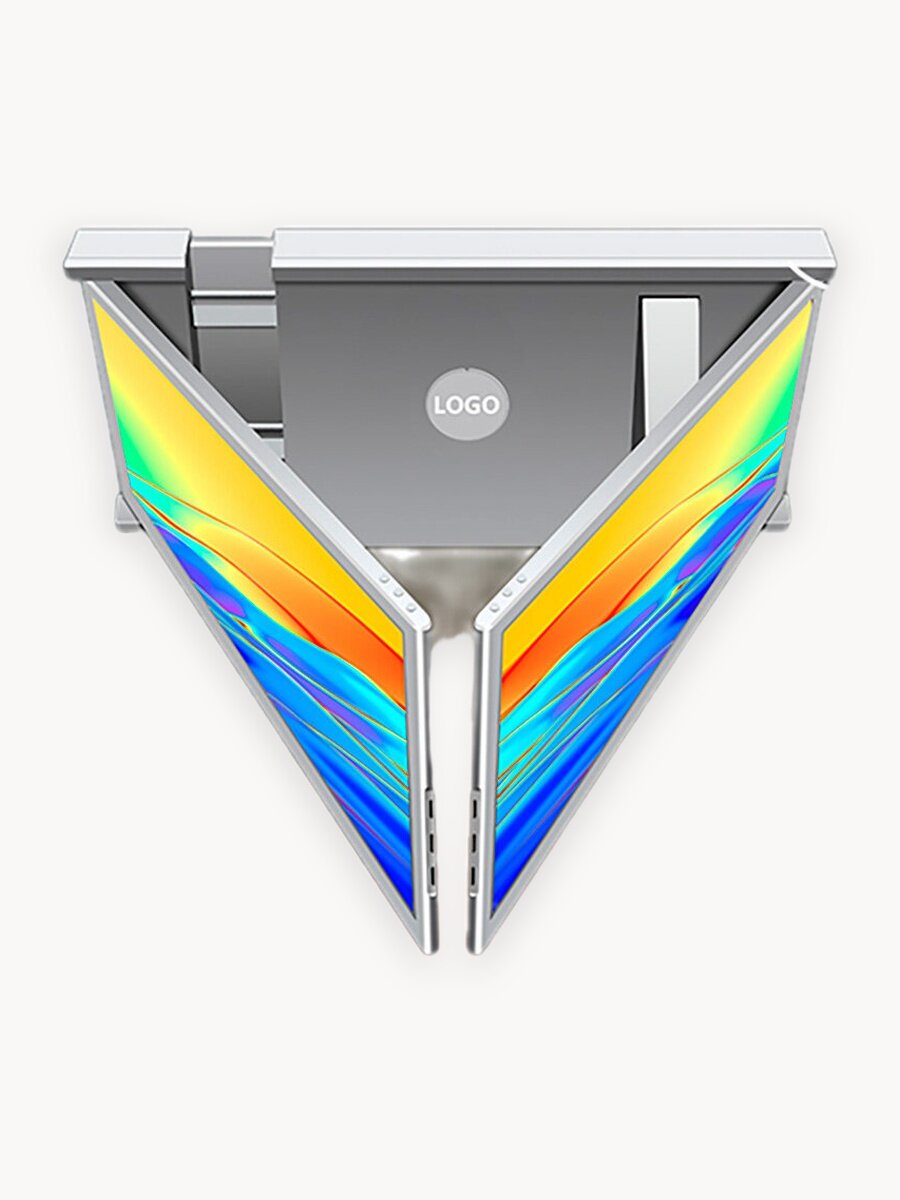 Расширитель экрана Innopax iXpand, для ноутбука, 14", серебристый