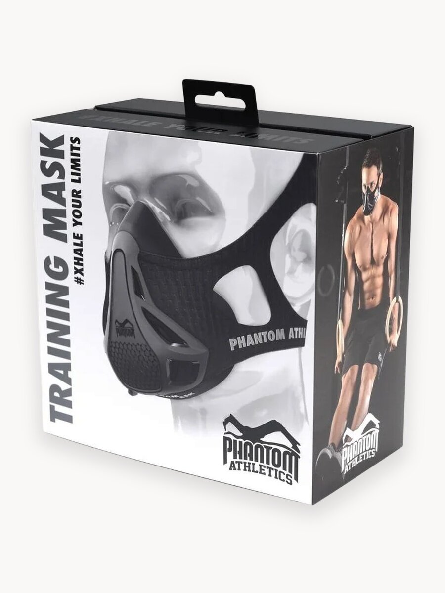 Тренировочная маска для бега фантом / Training mask Phantom athletics / Размер S