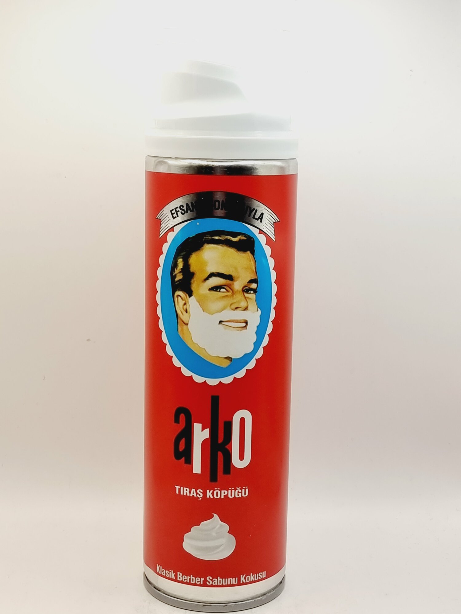 ARKO Легендарная пена для бритья с витамином Е 200 мл Турция