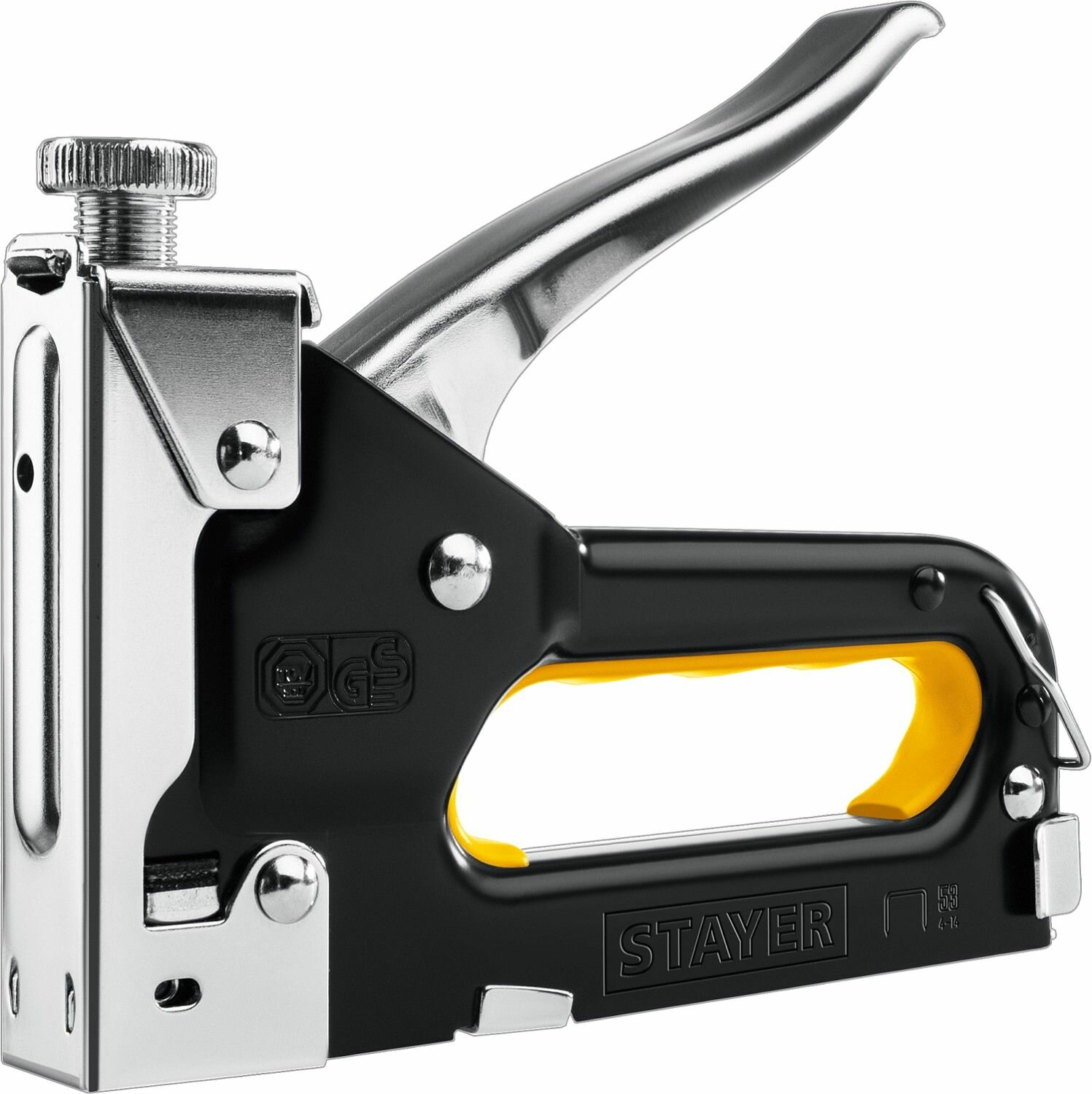 Стальной степлер STAYER Max-53 тип 53 (A/10/JT21) 23GA (4 - 14 мм) (31501)