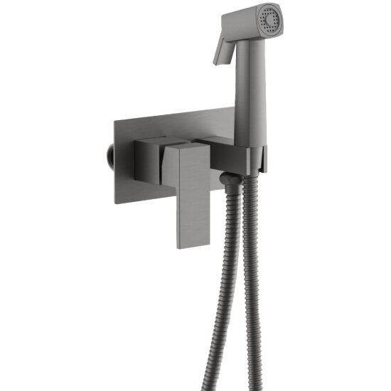 Смеситель для биде Belz B55808-3 оружейная сталь