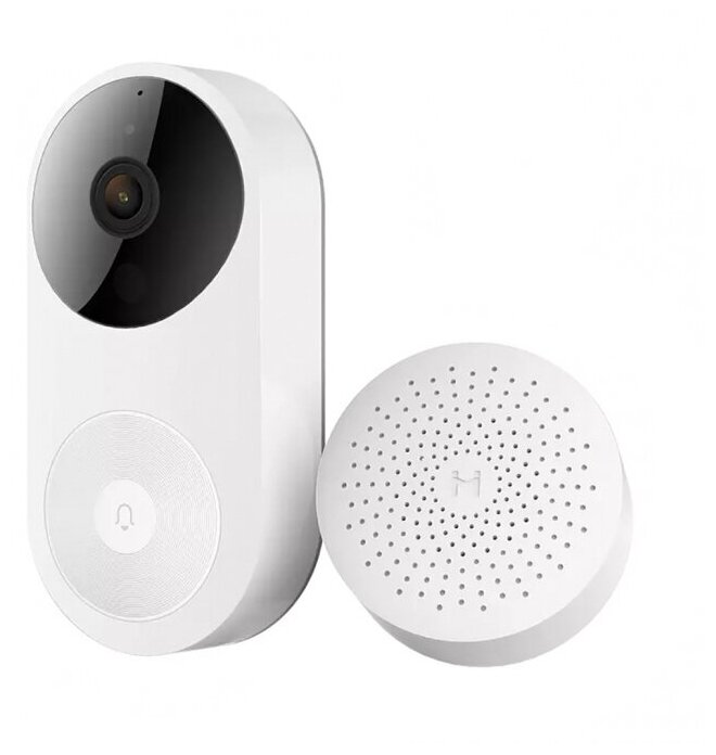 Умный дверной звонок Xiaomi Xiaobai Smart Video Doorbell D1 Set (CMDR001W)