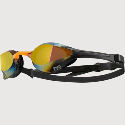 Изображение товара Очки для плавания Tyr Tracer-X Elite Racing Mirrored, O/S, 756, оранжевый