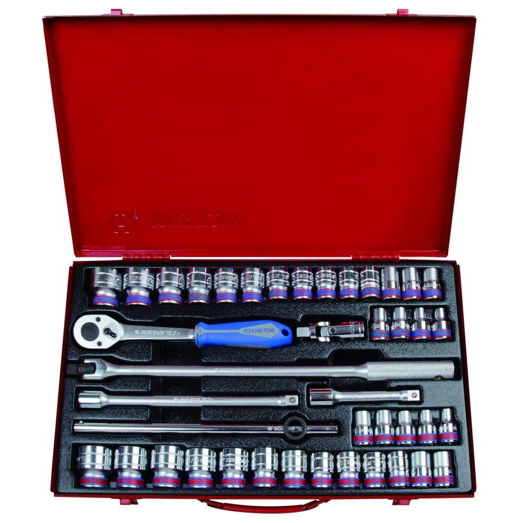 Набор торцевых головок с принадлежностями 1/2